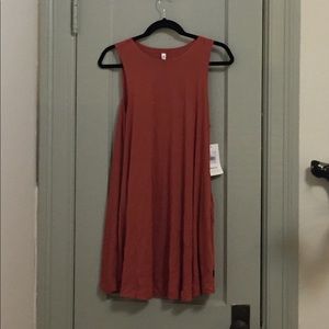 Never worn! Burnt orange dress.